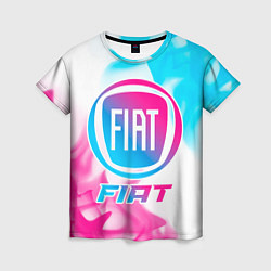 Женская футболка Fiat Neon Gradient