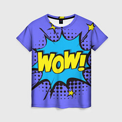 Женская футболка POP ART - стрикеры WOWWTF