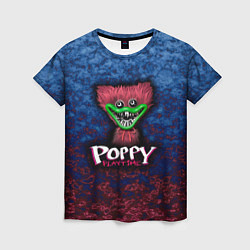 Женская футболка Poppy playtime Haggy Waggy Хагги Вагги Поппи плейт