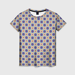 Женская футболка Круги Геометрические паттерны