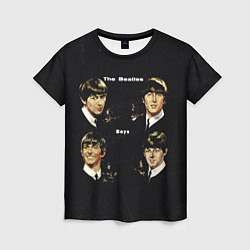 Женская футболка The Beatles Boys