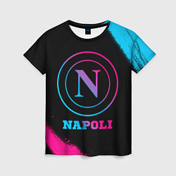 Футболка женская Napoli FC Neon Gradient, цвет: 3D-принт