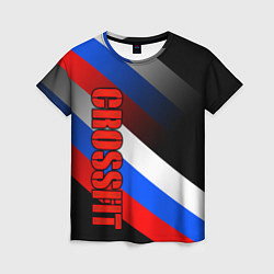 Женская футболка КРОССФИТ - РОССИЙСКИЙ
