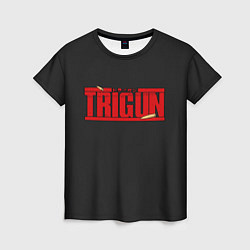 Женская футболка Триган гуманоидный тайфун