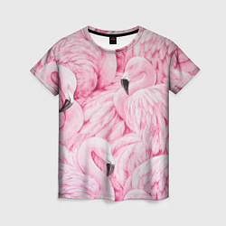 Женская футболка Pink Flamingos
