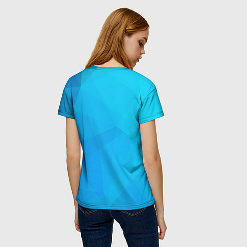 Женская футболка Бегун: спорт / 3D-принт – фото 4