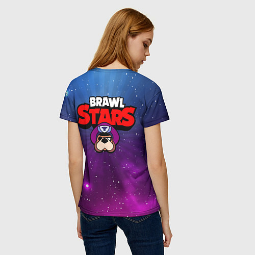 Женская футболка Галактический генерал Гавс Brawl Stars / 3D-принт – фото 4