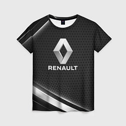 Женская футболка Renault абстракция