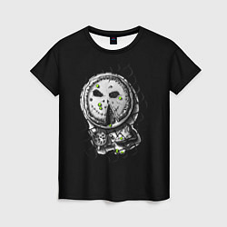 Женская футболка Криповый пирог на Хеллоуин