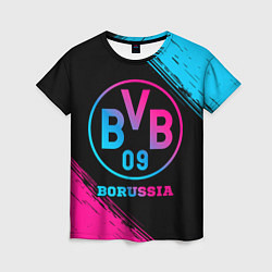 Женская футболка Borussia - neon gradient