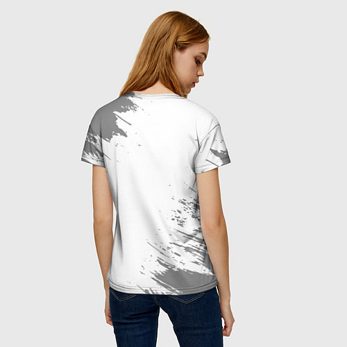 Женская футболка Бухгалтер суббота воскресенье на светлом фоне / 3D-принт – фото 4
