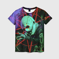 Женская футболка Slipknot-Corey Taylor