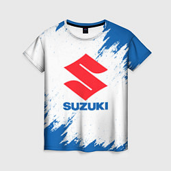 Женская футболка Suzuki - texture
