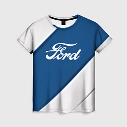 Женская футболка Ford - СИНЯЯ ПОЛОСА