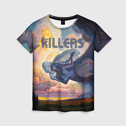 Футболка женская Imploding the Mirage - The Killers, цвет: 3D-принт