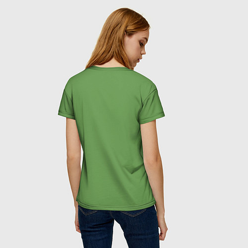 Женская футболка Яркие Амадины / 3D-принт – фото 4