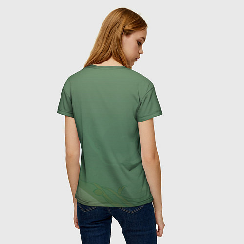 Женская футболка Tighnari Genshin Impact / 3D-принт – фото 4