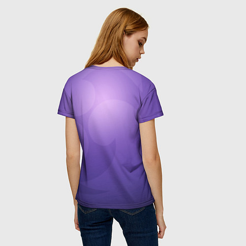 Женская футболка Геншин импакт - Куки Синобу / 3D-принт – фото 4