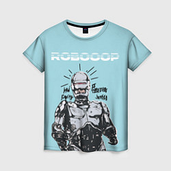 Женская футболка Графити Робокоп