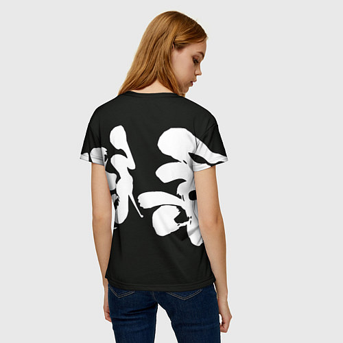 Женская футболка Jiu-jitsu Джиу-джитсу / 3D-принт – фото 4