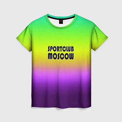 Женская футболка Sportclub Moscow