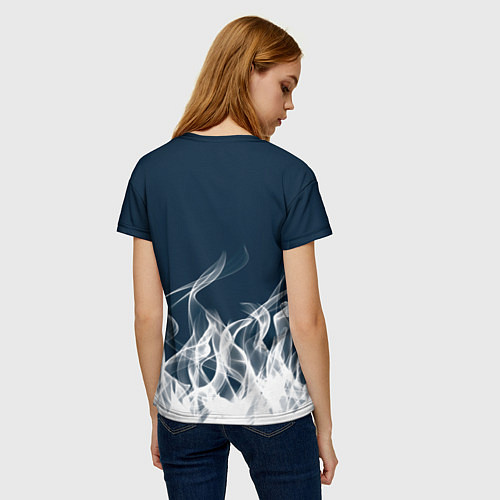 Женская футболка Life is Strange огонь / 3D-принт – фото 4