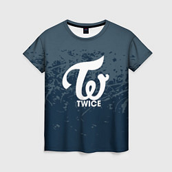 Женская футболка Twice - абстракция