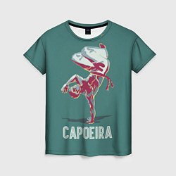 Футболка женская Capoeira fighter, цвет: 3D-принт
