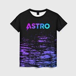 Женская футболка Astro -градиент