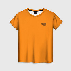 Женская футболка Prisoner Orange