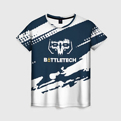Женская футболка Battletech Краска