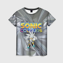 Женская футболка Silver Hedgehog - Sonic - Video Game