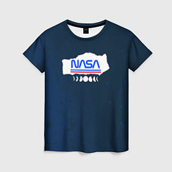 Женская футболка Nasa - планеты
