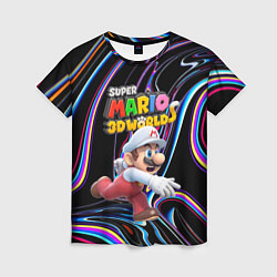 Женская футболка Super Mario 3D World - Video game - Nintendo