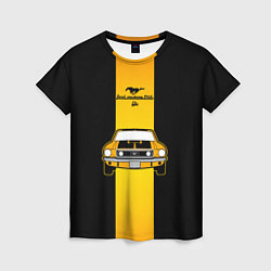 Женская футболка Авто ford mustang