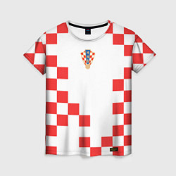 Женская футболка Сборная Хорватии форма к чемпионату мира 2022