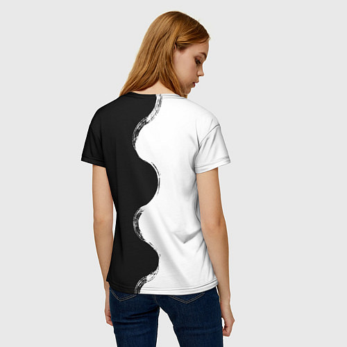 Женская футболка Рыбки инь-янь / 3D-принт – фото 4