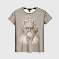 Женская футболка Королева Елизавета