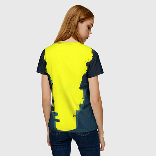 Женская футболка Люси арт / 3D-принт – фото 4