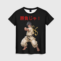 Женская футболка Makoto Street Fighter