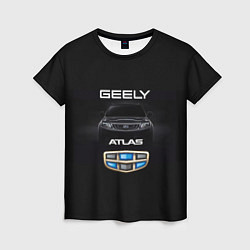 Женская футболка Geely Атлас