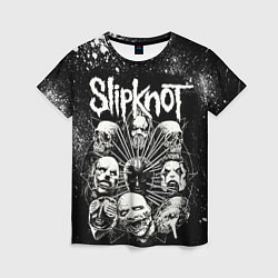 Женская футболка Slipknot Black