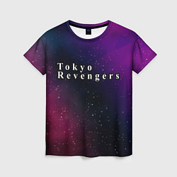 Футболка женская Tokyo Revengers gradient space, цвет: 3D-принт