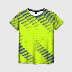Футболка женская Green sport style, цвет: 3D-принт