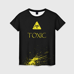 Женская футболка TOXIC - Биологическая опасность