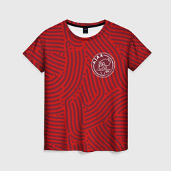 Женская футболка Ajax отпечатки