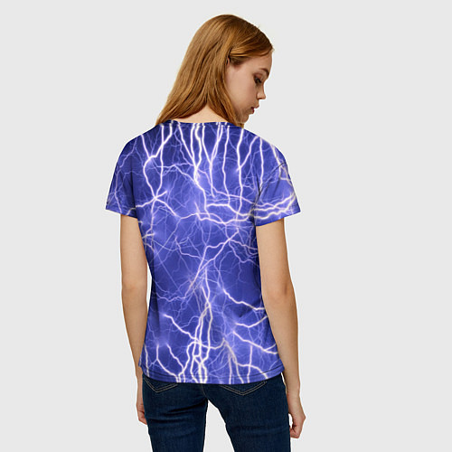 Женская футболка Эш Кетчум показывает свой значок / 3D-принт – фото 4
