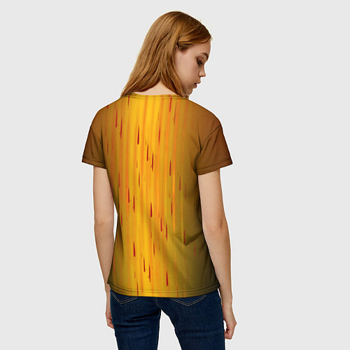 Женская футболка Тыквы-Хэллоуин / 3D-принт – фото 4
