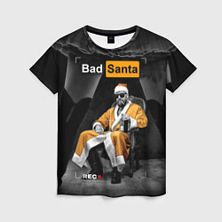 Женская футболка Bad Santa REC