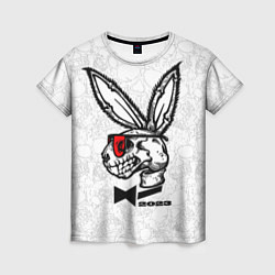 Женская футболка Playboy Skull Rabbit 2023